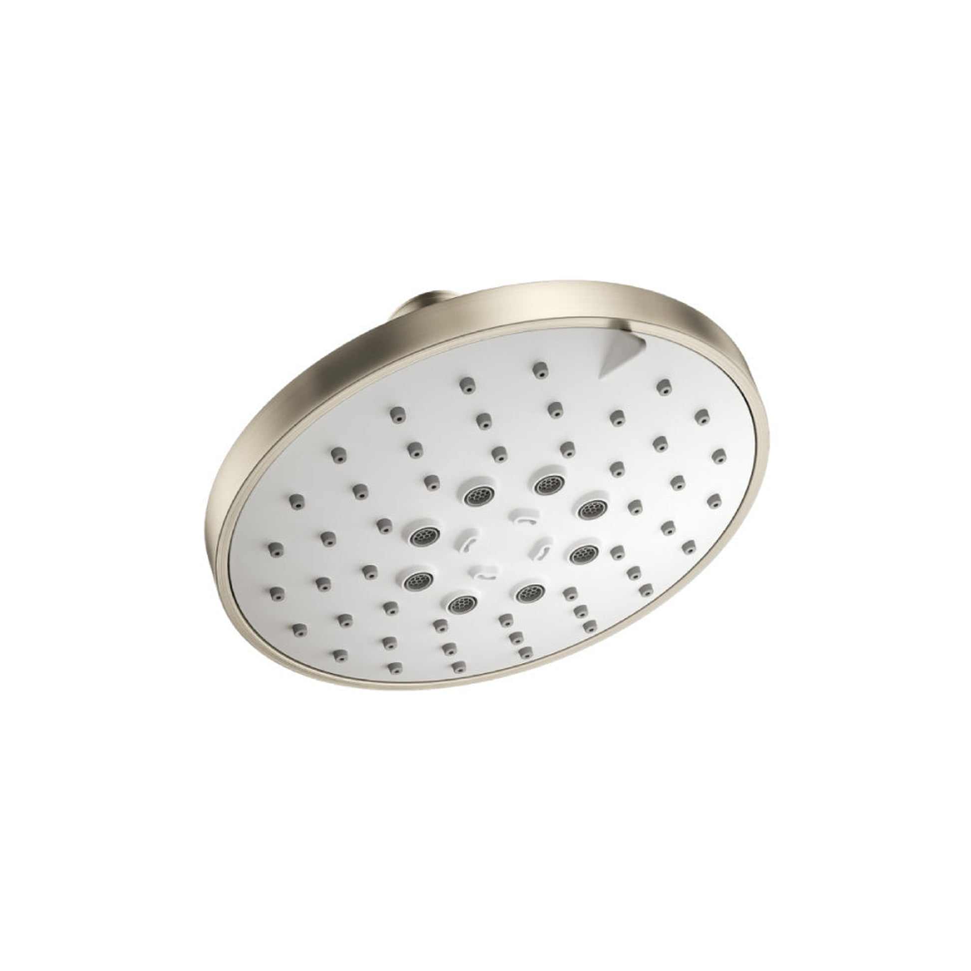 Isenberg Universal Fixtures 3-Function ABS Showerhead in Brushed Nickel