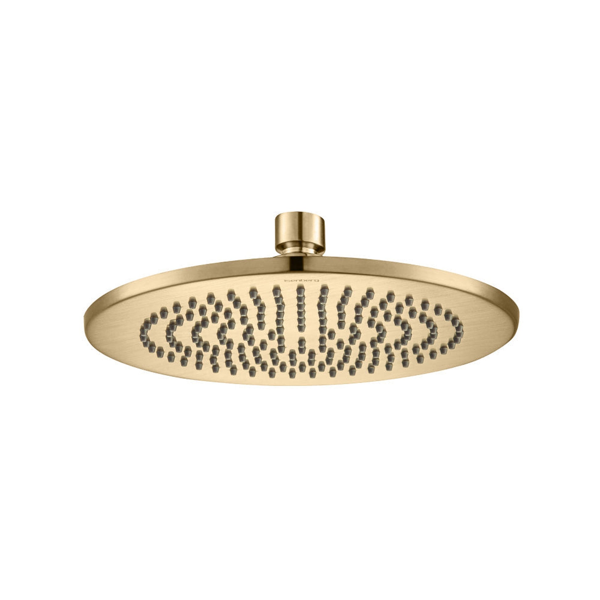 Isenberg Universal Fixtures 8" Brushed Bronze PVD Solid Brass Showerhead / Rainhead - Round