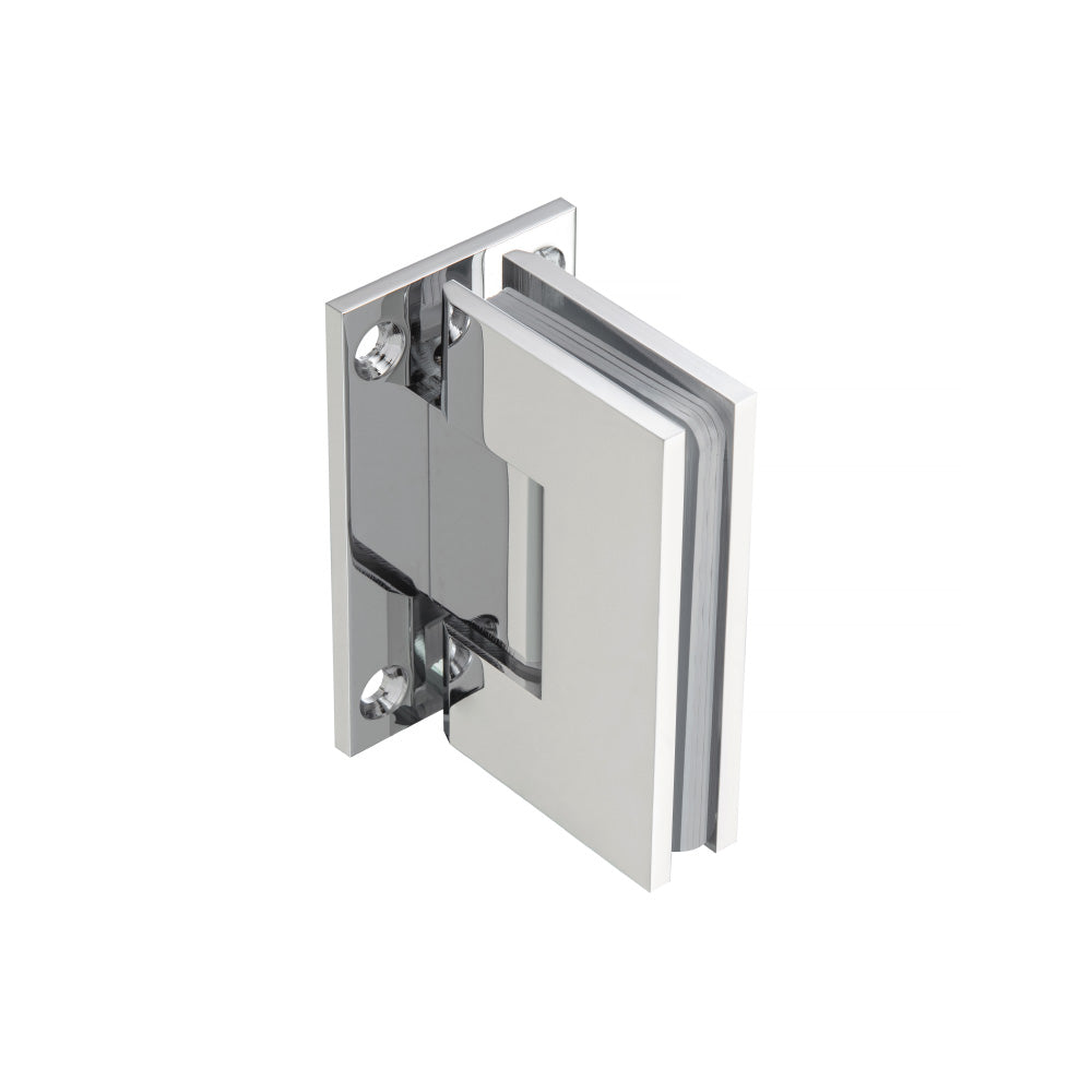 Isenberg Wall To Glass Self Centering Shower Door Hinge in Chrome Finish