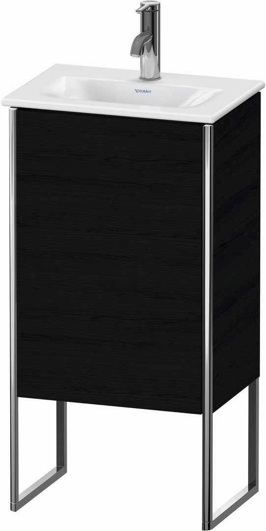 Duravit XSquare 17" Oak Black One Door Floorstanding Vanity Unit (XS4520R1616)