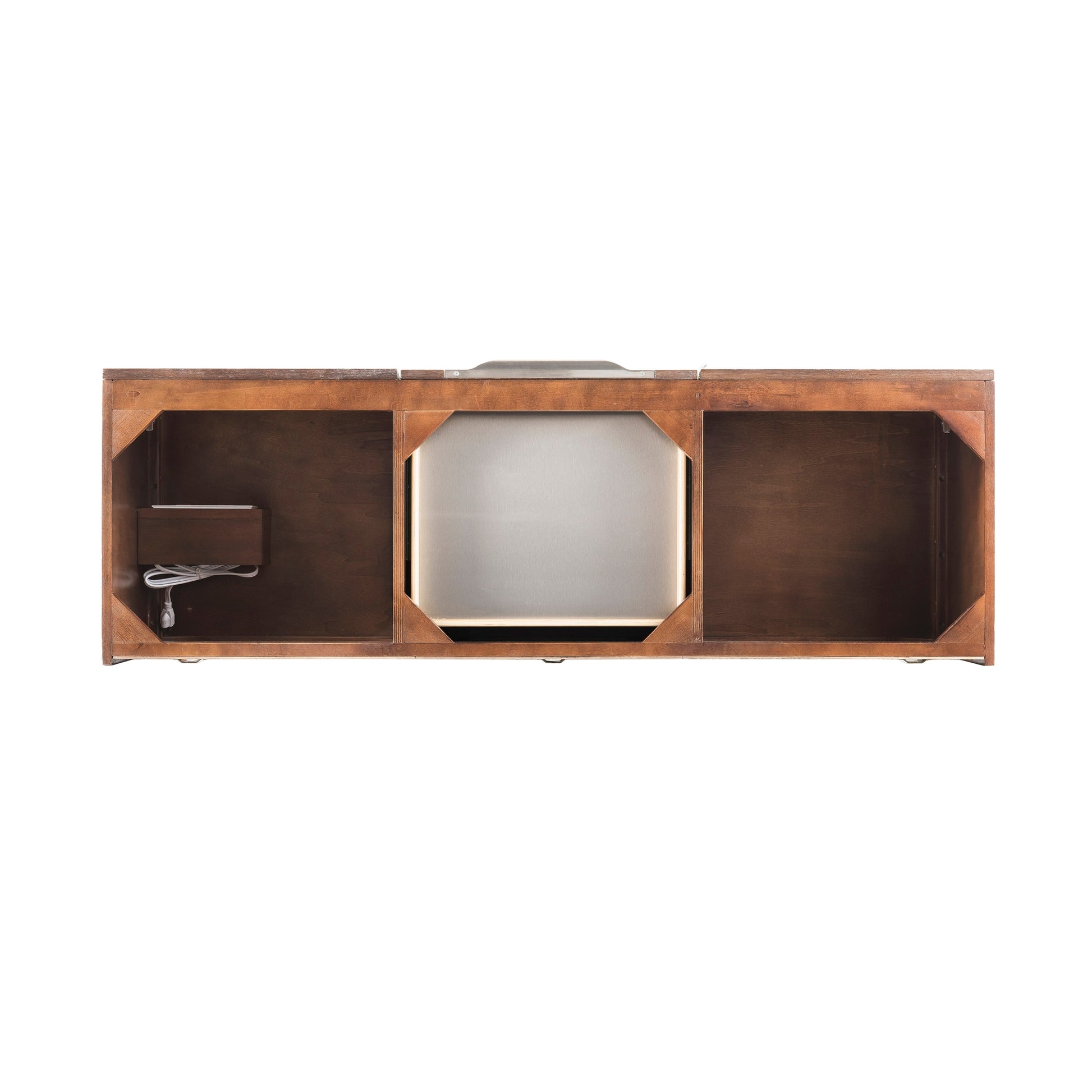 James Martin Columbia 59" Double Vanity, Coffee Oak