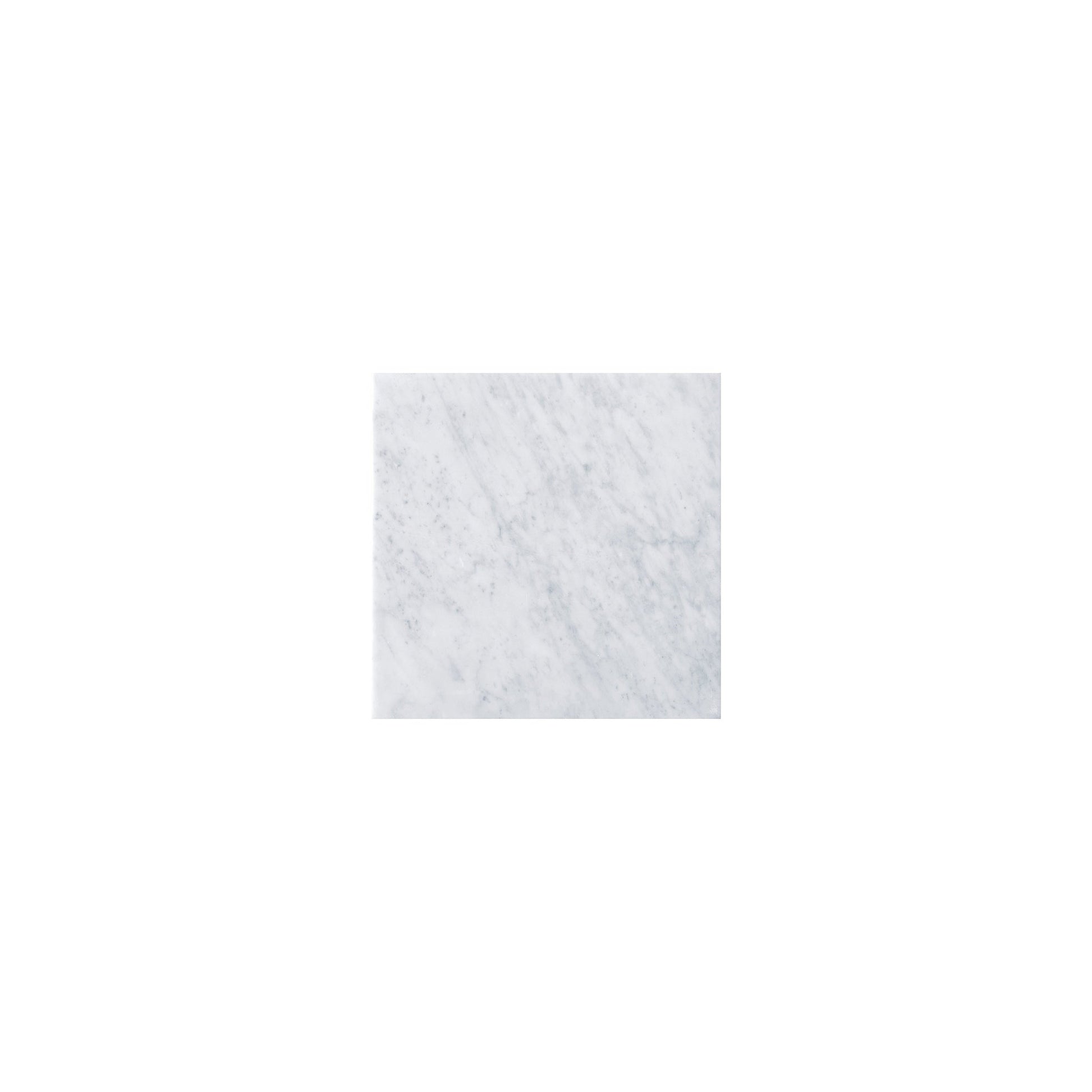James Martin Vanities 15" Carrara Marble Linen Top Without Holes