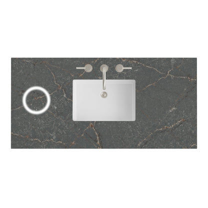 James Martin Vanities 48" Parisien Bleu Single 3cm Top With Sink and FreePower Wireless Charger