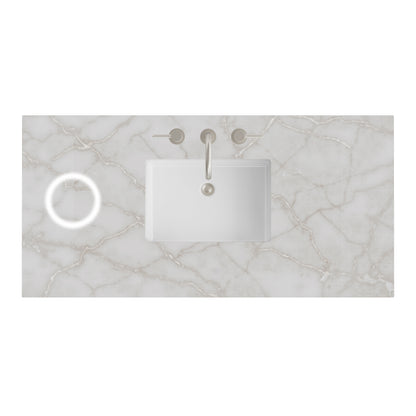 James Martin Vanities 48" Victorian Silver Single 3cm Top With Sink and FreePower Wireless Charger