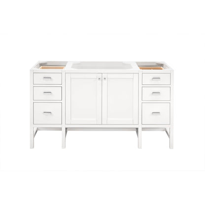 James Martin Vanities Addison 60" Glossy White Single Vanity Cabinet