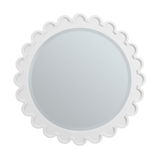 James Martin Vanities Adelese 32" Bright White Mirror