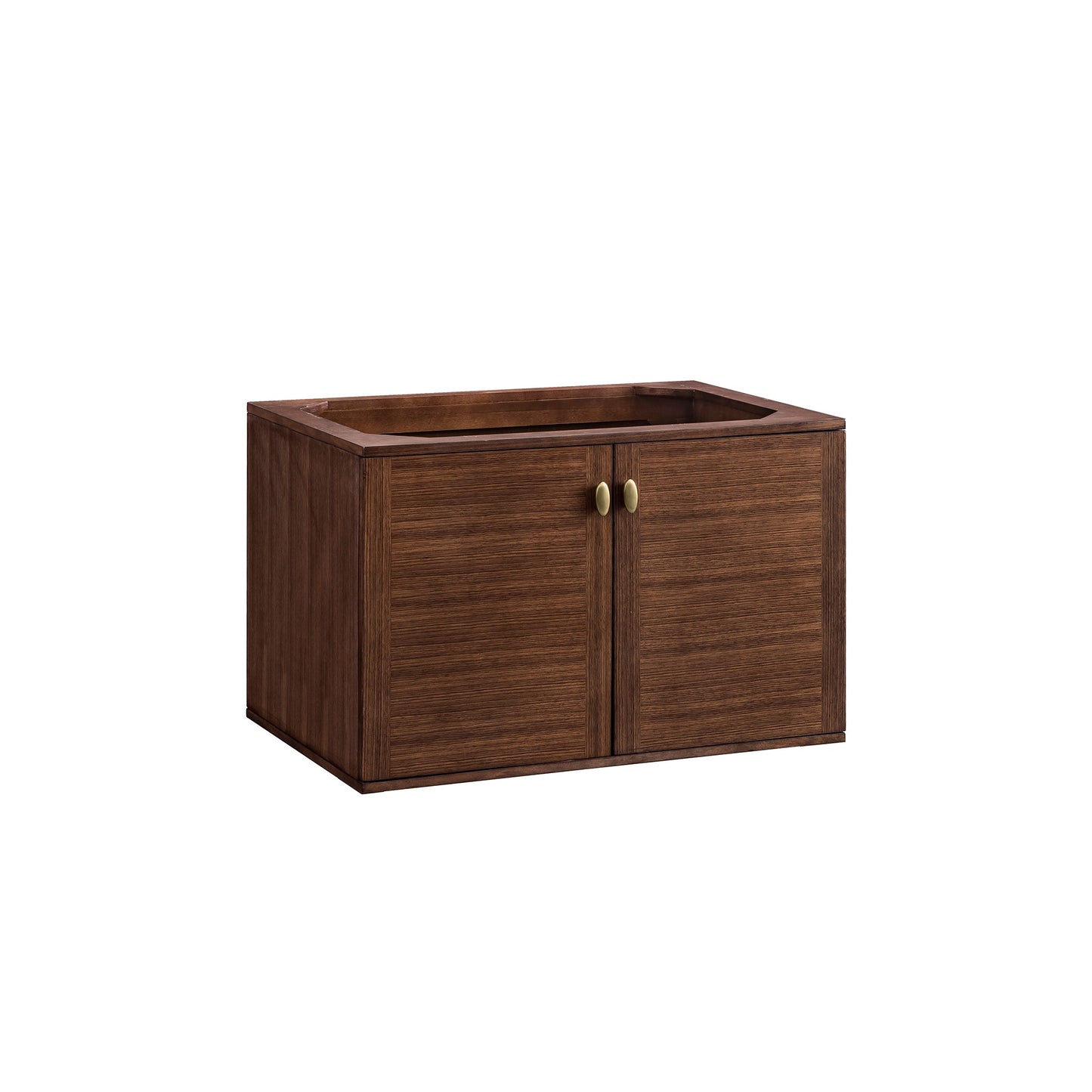 James Martin Vanities Amberly 36" Mid-Century Walnut Single Vanity