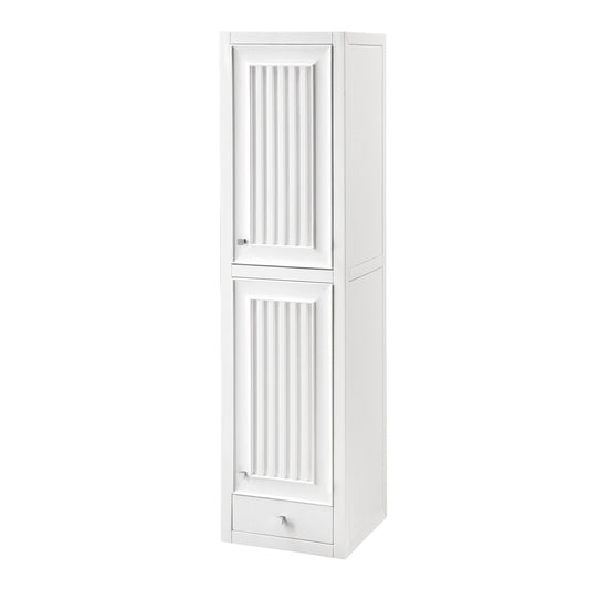 James Martin Vanities Athens 15" Glossy White Tower Hutch - Right