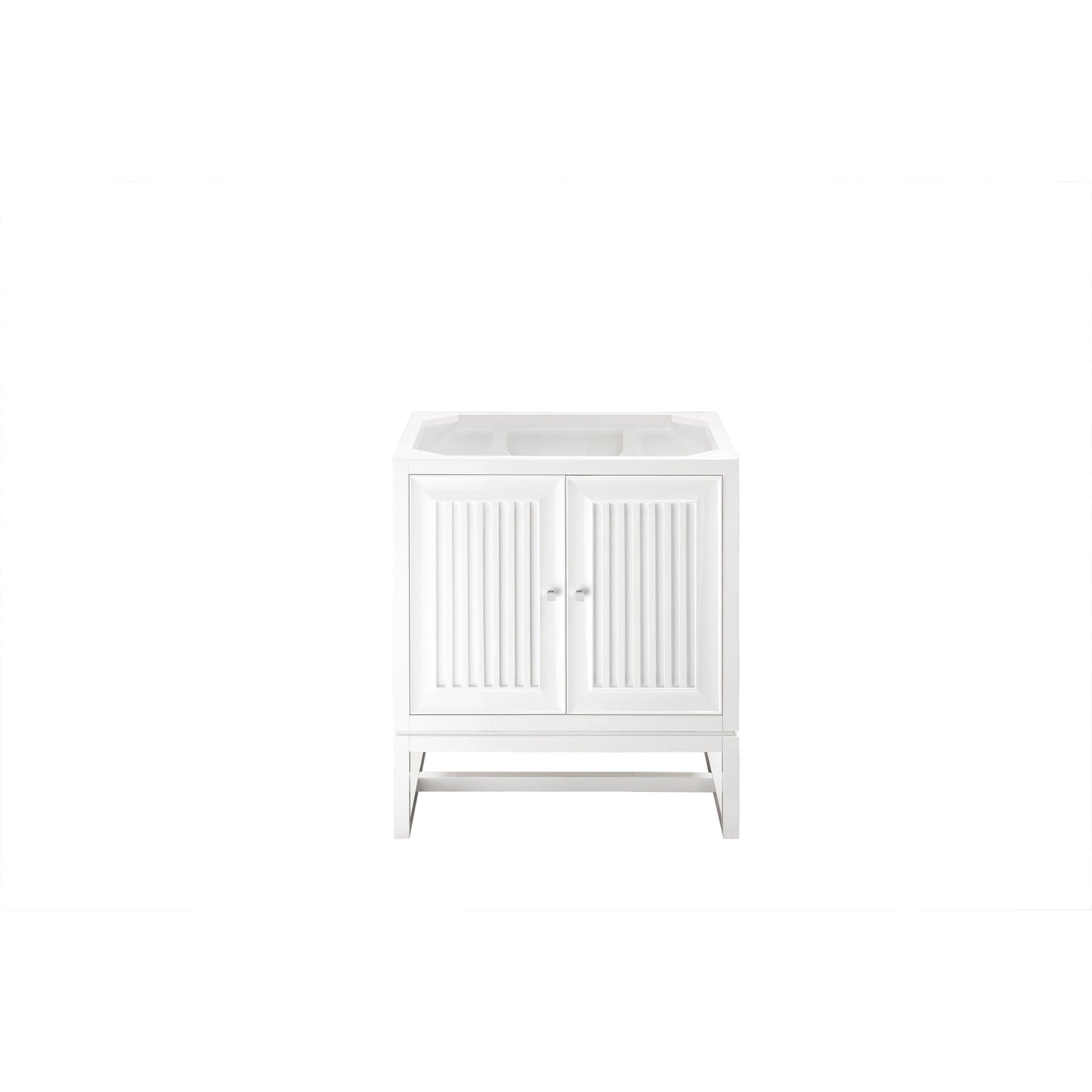 James Martin Vanities Athens 30" Glossy White Single Vanity Cabinet