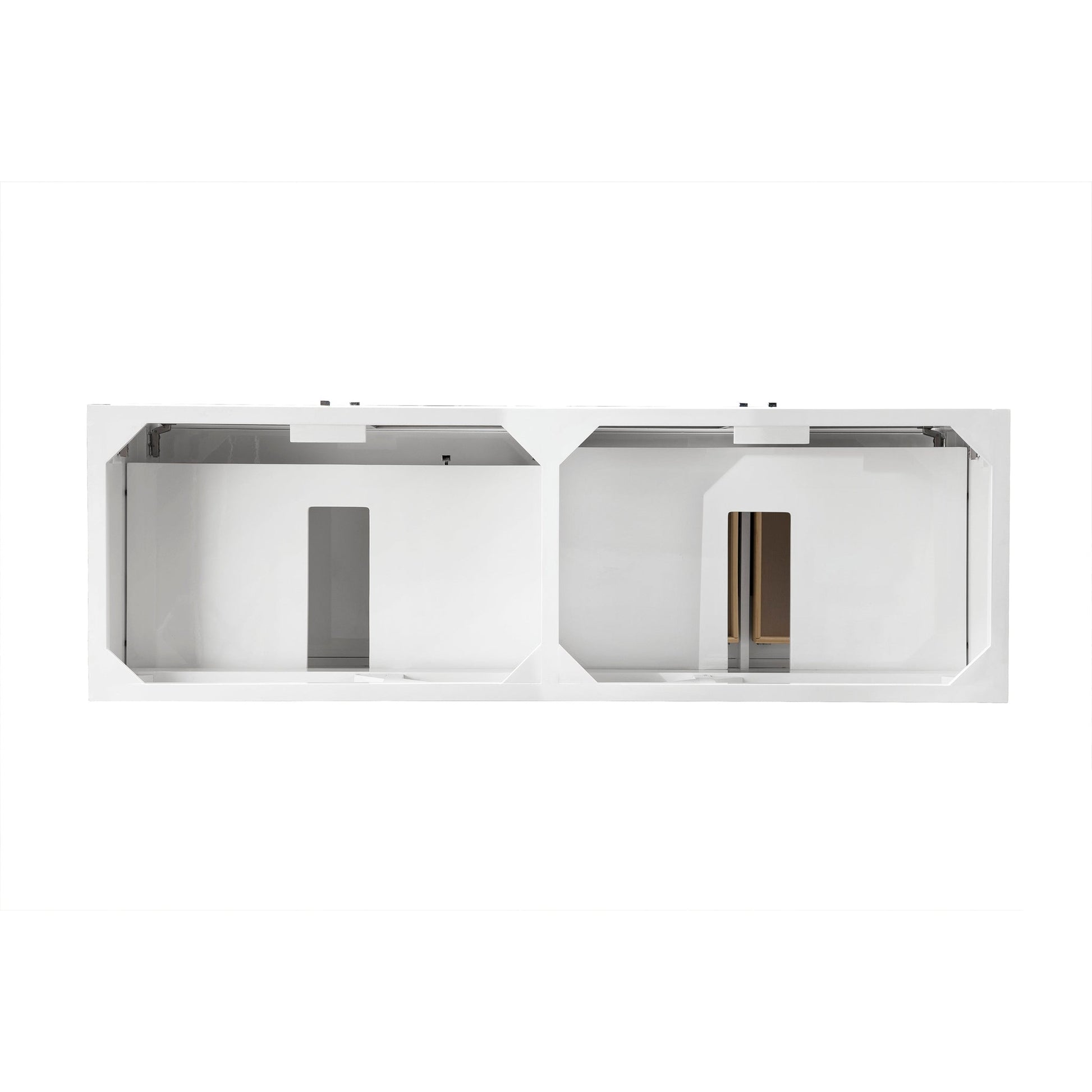 James Martin Vanities Athens 72" Glossy White Double Vanity Cabinet