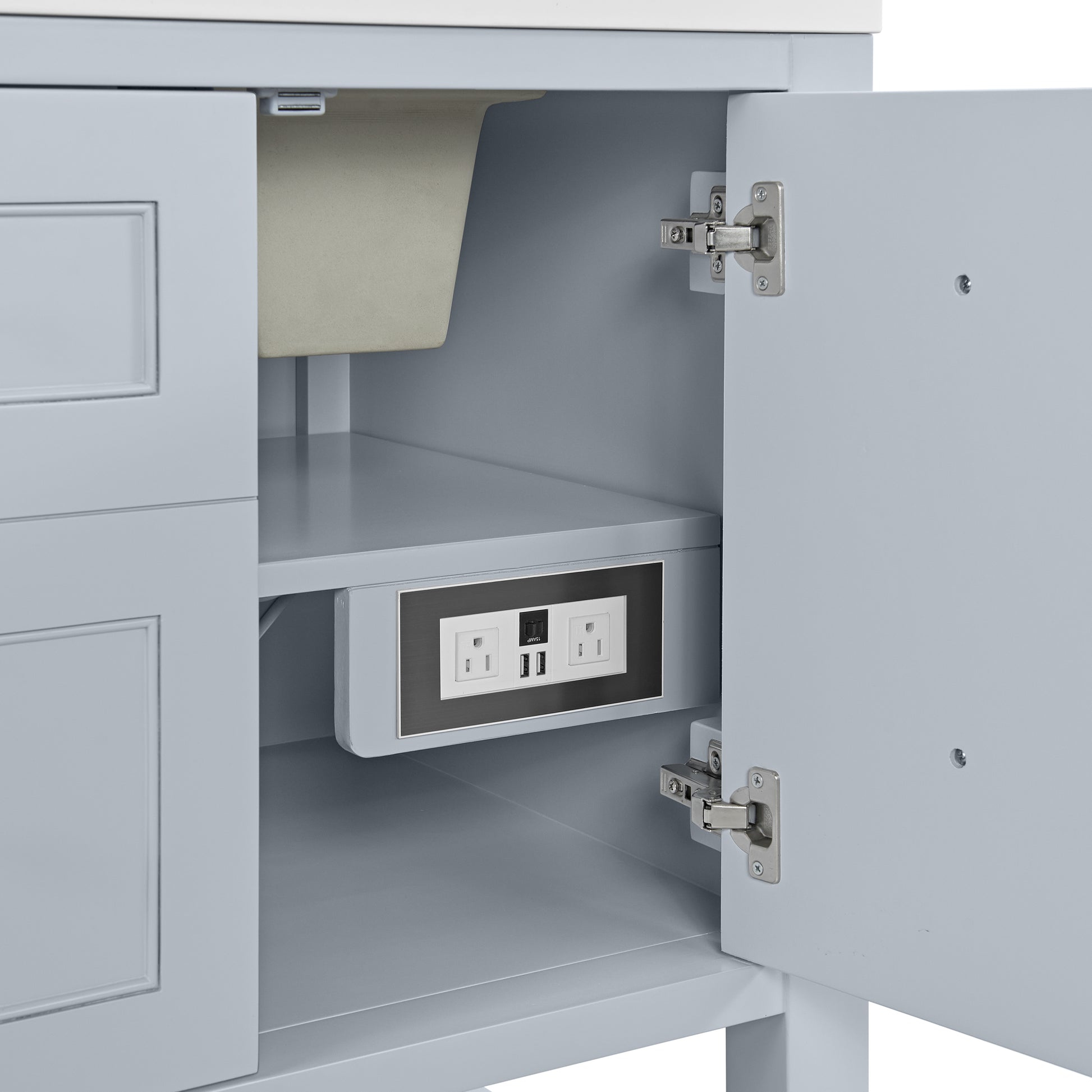 James Martin Vanities Breckenridge 30" Serenity Blue Single Vanity