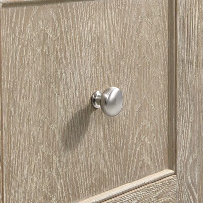 James Martin Vanities Breckenridge 30" Whitewashed Oak Single Vanity With 3 cm Ethereal Noctis Quartz Top