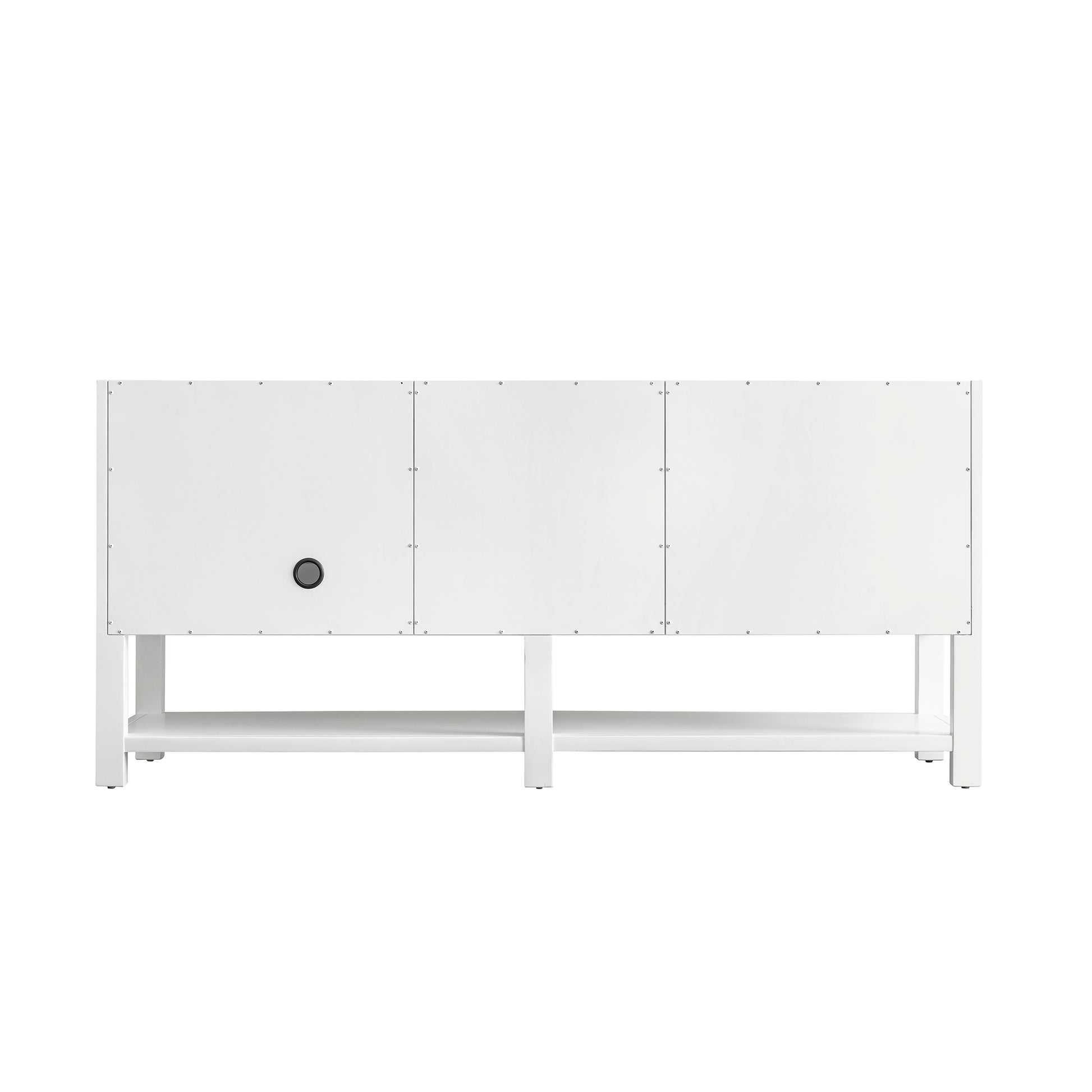 James Martin Vanities Breckenridge 72" Bright White Double Vanity Base Only