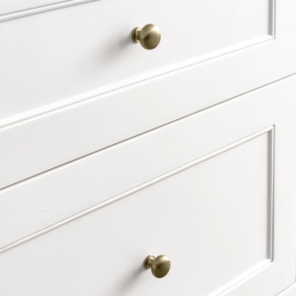 James Martin Vanities Breckenridge 72" Bright White Double Vanity Base Only