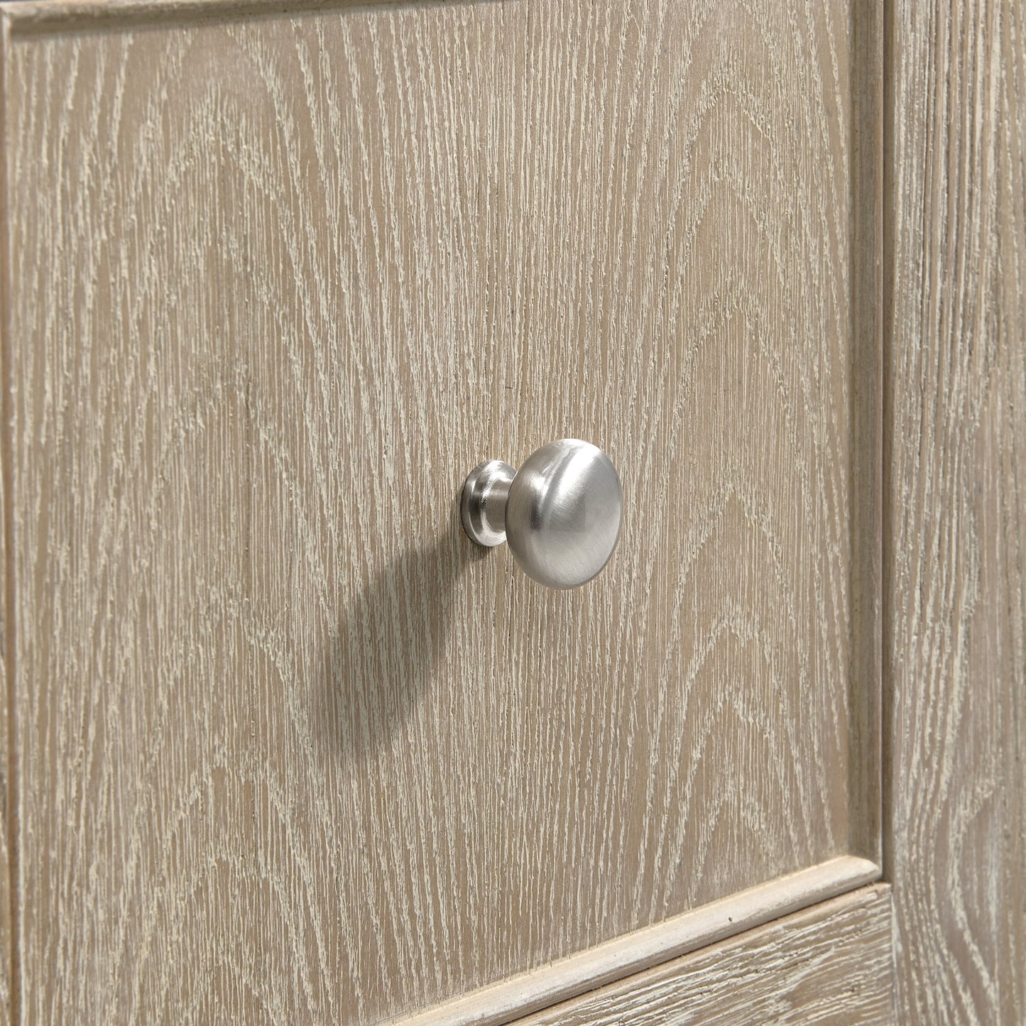 James Martin Vanities Breckenridge 72" Whitewashed Oak Double Vanity With 3 cm Victorian Silver Quartz Top