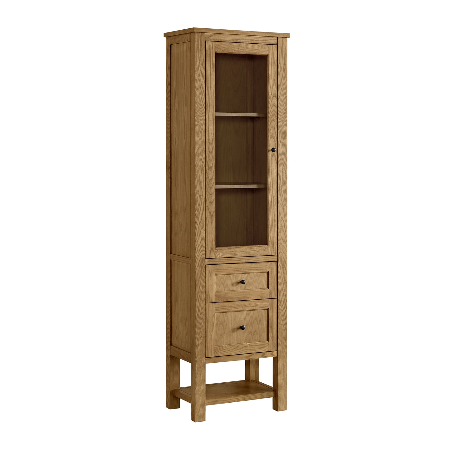 James Martin Vanities Breckenridge Light Natural Oak Linen Cabinet