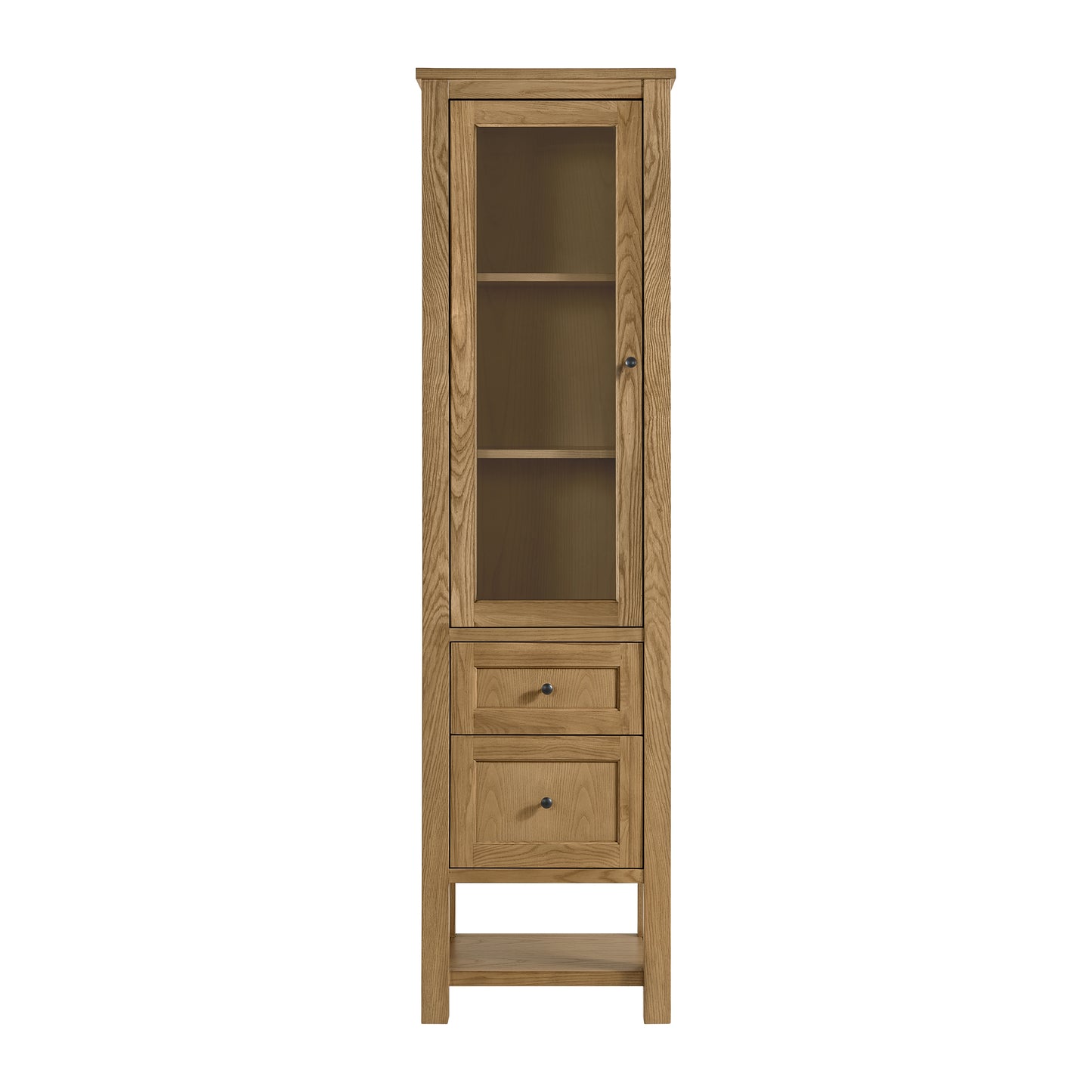 James Martin Vanities Breckenridge Light Natural Oak Linen Cabinet
