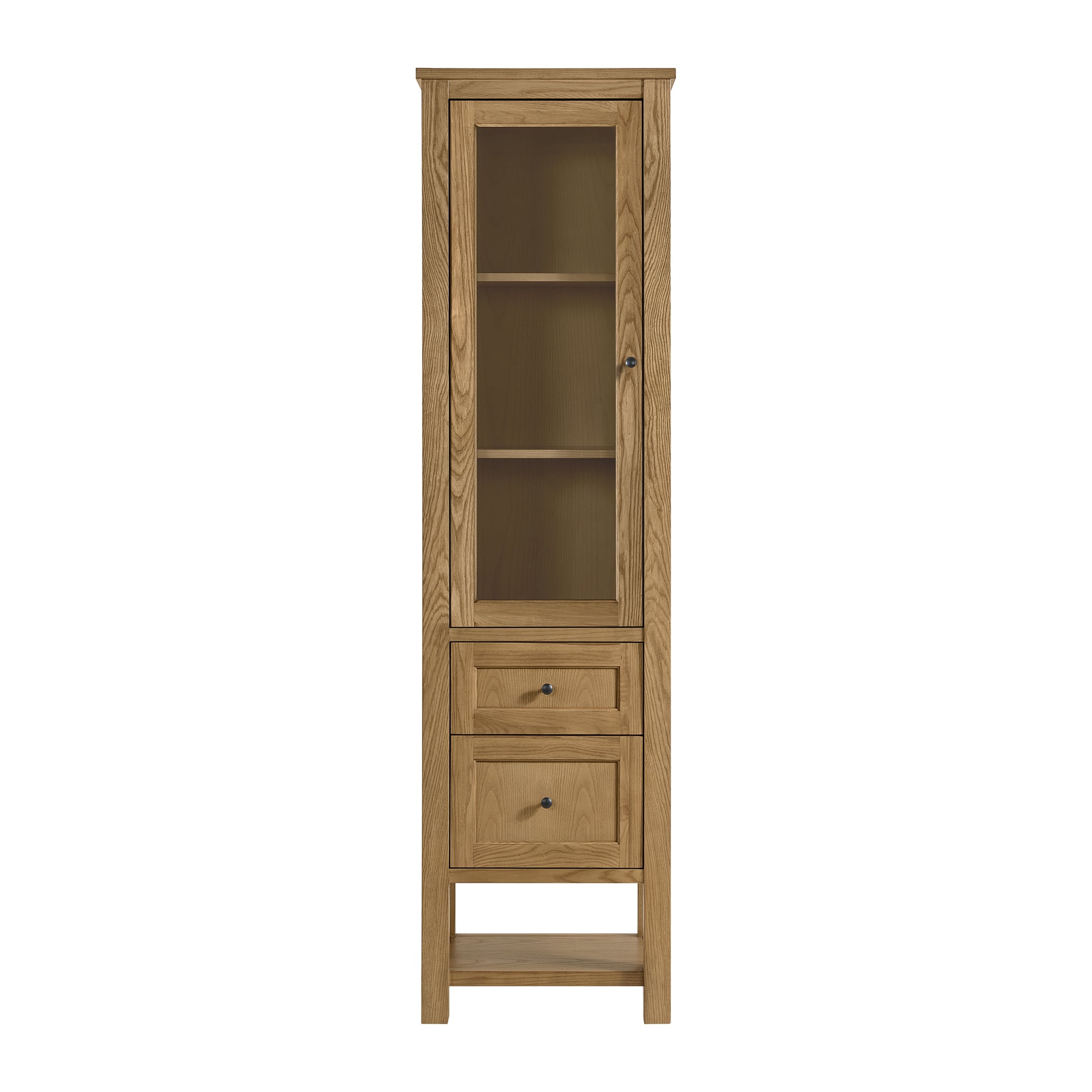 James Martin Vanities Breckenridge Light Natural Oak Linen Cabinet