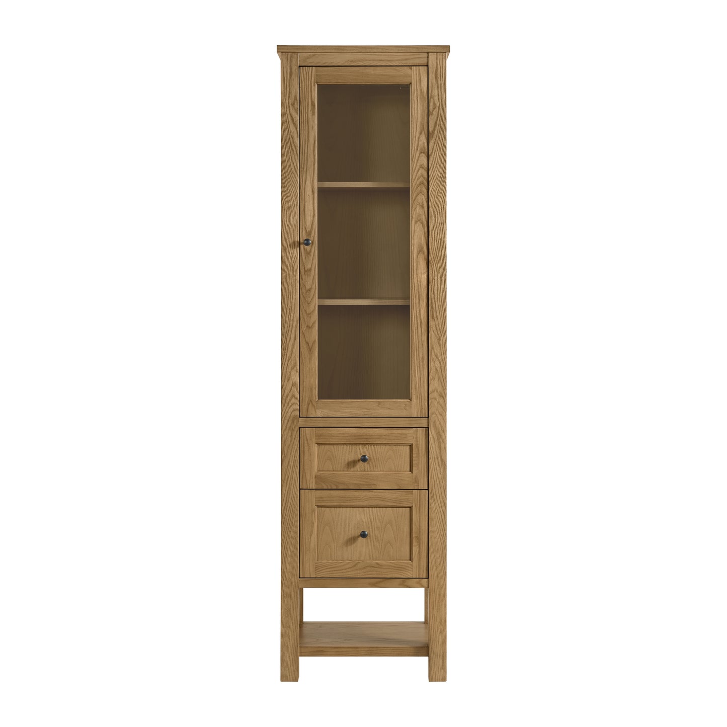 James Martin Vanities Breckenridge Light Natural Oak Linen Cabinet