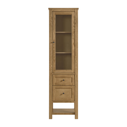 James Martin Vanities Breckenridge Light Natural Oak Linen Cabinet