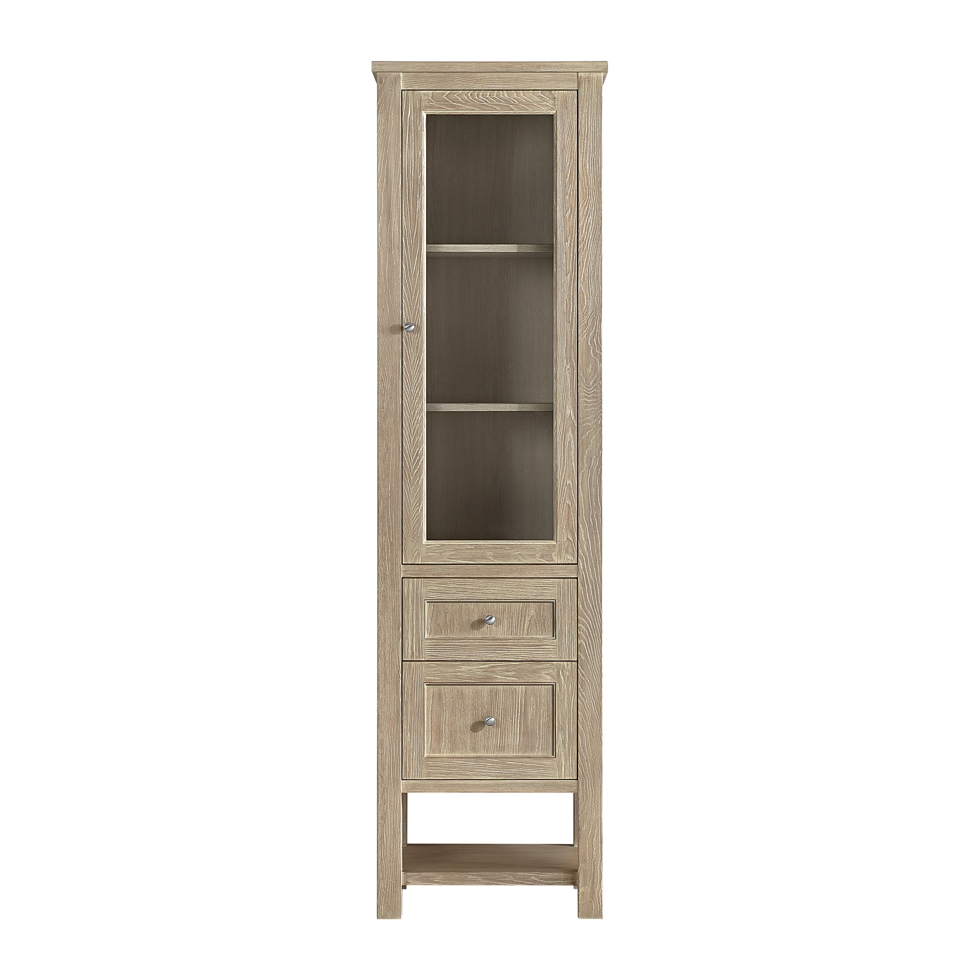 James Martin Vanities Breckenridge Whitewashed Oak Linen Cabinet