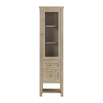 James Martin Vanities Breckenridge Whitewashed Oak Linen Cabinet
