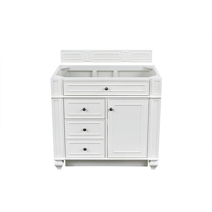 James Martin Vanities Bristol 36" Bright White Single Vanity