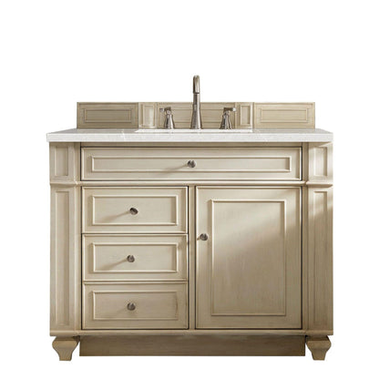 James Martin Vanities Bristol 36" Vintage Vanilla Single Vanity With 3cm Eternal Serena Quartz Top