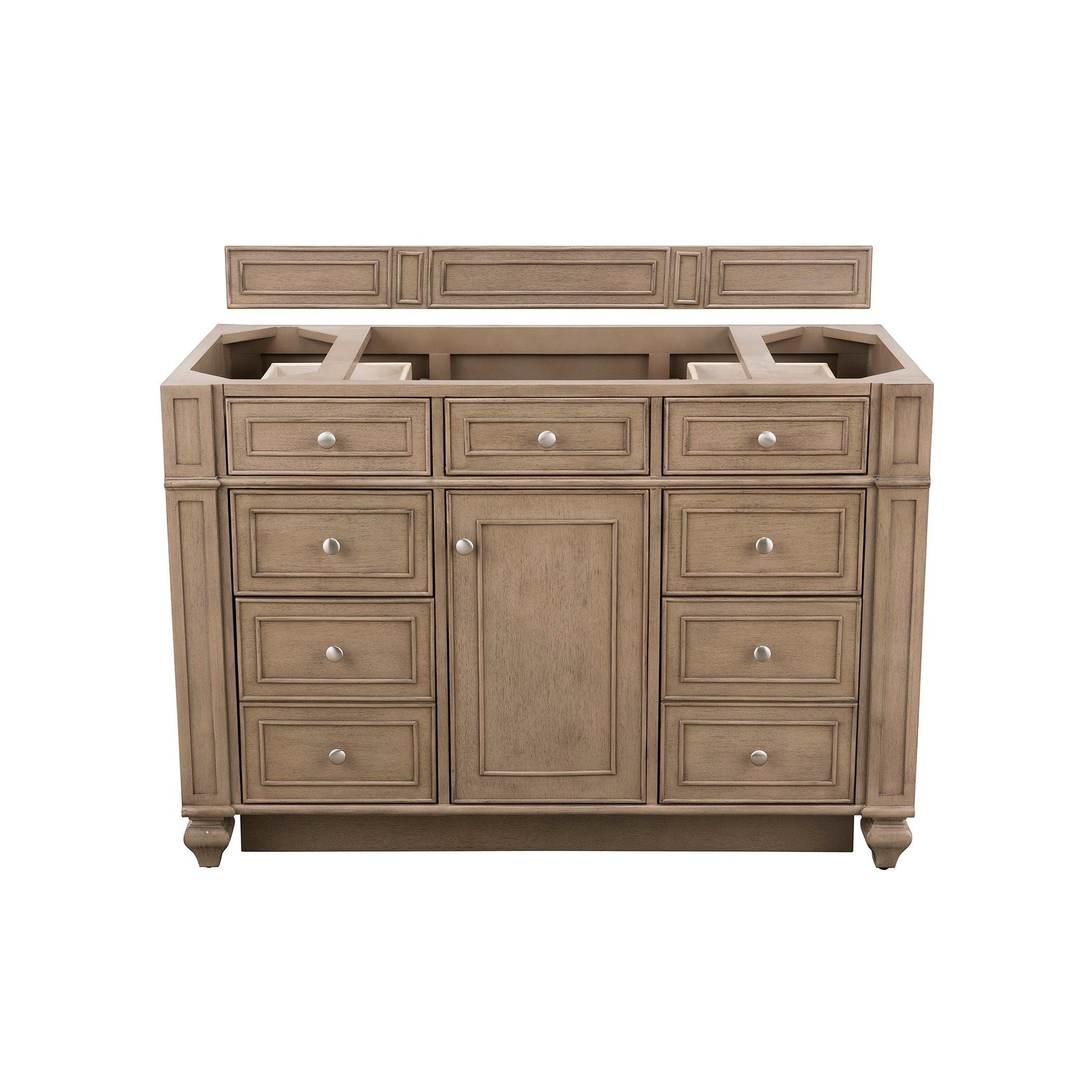 James Martin Vanities Bristol 48" Whitewashed Walnut Single Vanity Cabinet