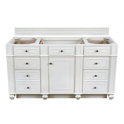 James Martin Vanities Bristol 60" Bright White Single Vanity