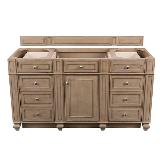 James Martin Vanities Bristol 60" Whitewashed Walnut Single Vanity