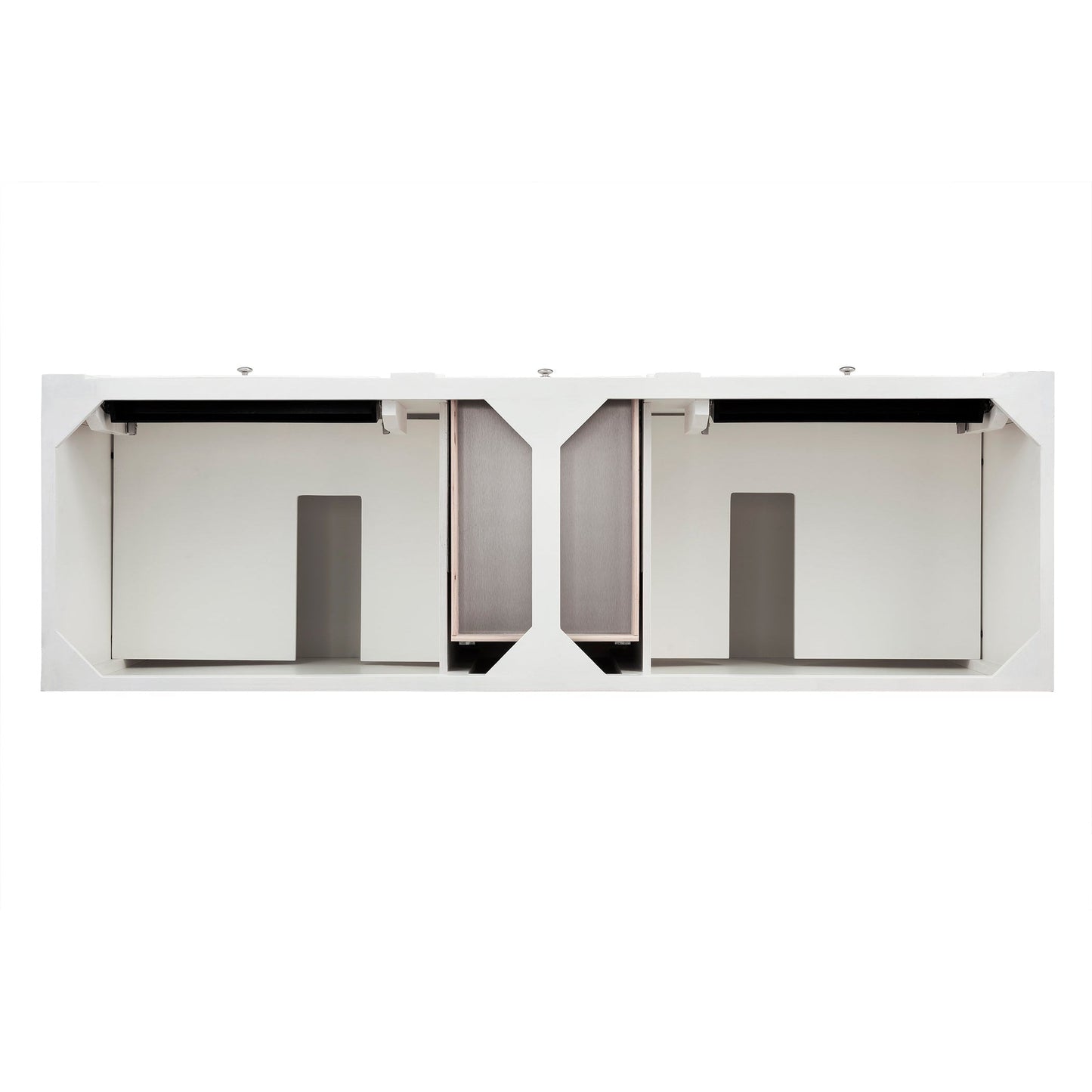 James Martin Vanities Bristol 72" Bright White Double Vanity