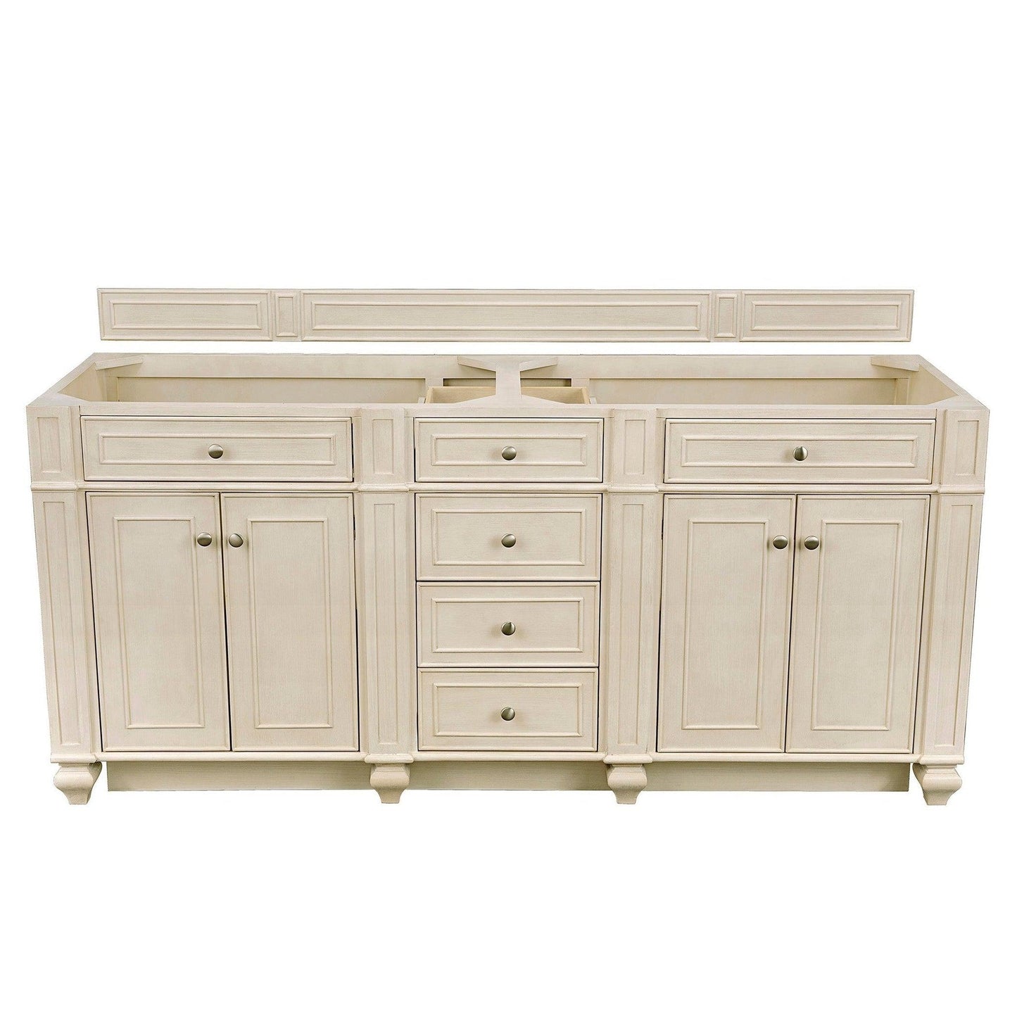 James Martin Vanities Bristol 72" Vintage Vanilla Double Vanity