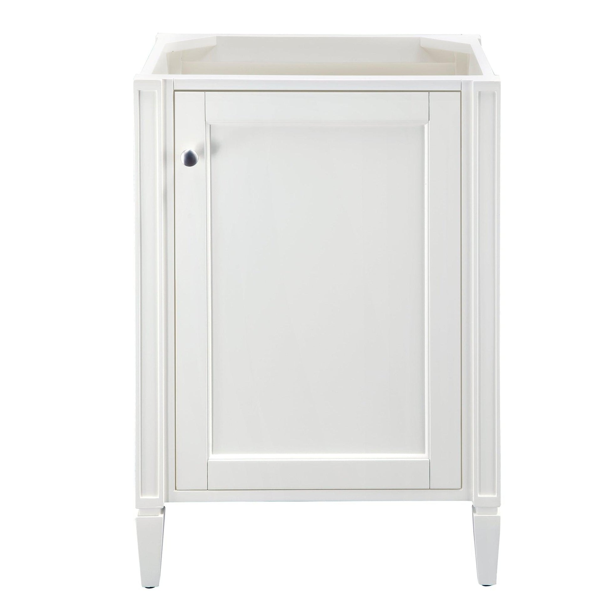 James Martin Vanities Britannia 24" Glossy White Single Vanity Cabinet