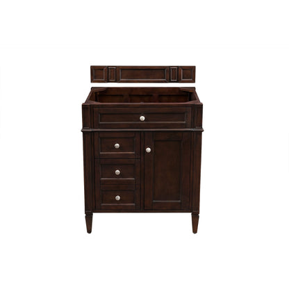 James Martin Vanities Brittany 30" Burnished Mahogany Single Vanity