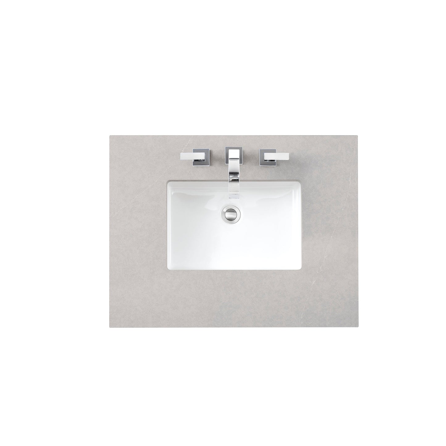 James Martin Vanities Brittany 30" Urban Gray Single Vanity With 3cm Eternal Serena Quartz Top