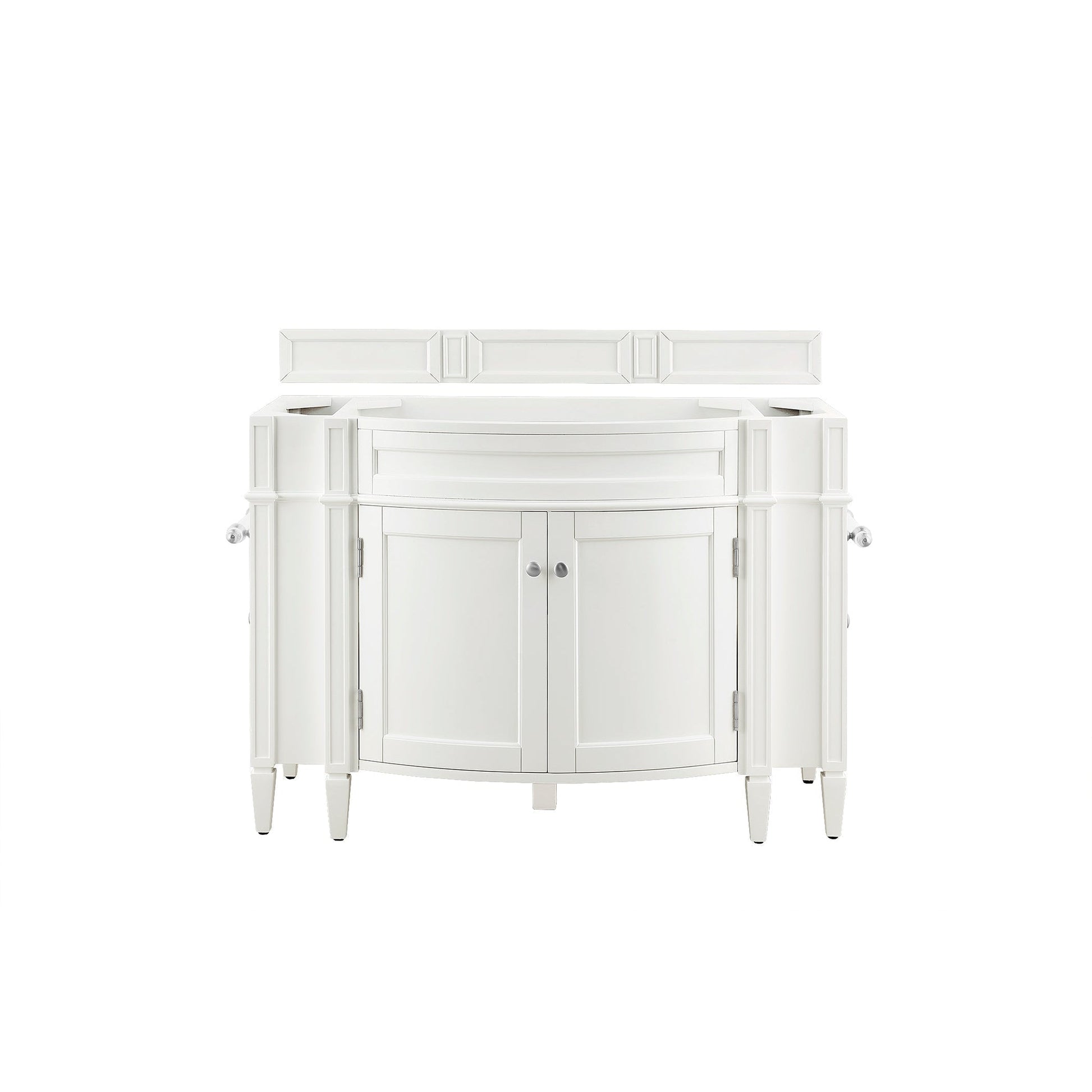 James Martin Vanities Brittany 46" Bright White Single Vanity