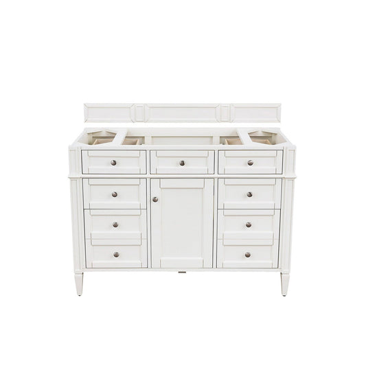 James Martin Vanities Brittany 48" Bright White Single Vanity