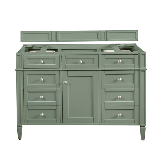 James Martin Vanities Brittany 48" Smokey Celadon Single Vanity