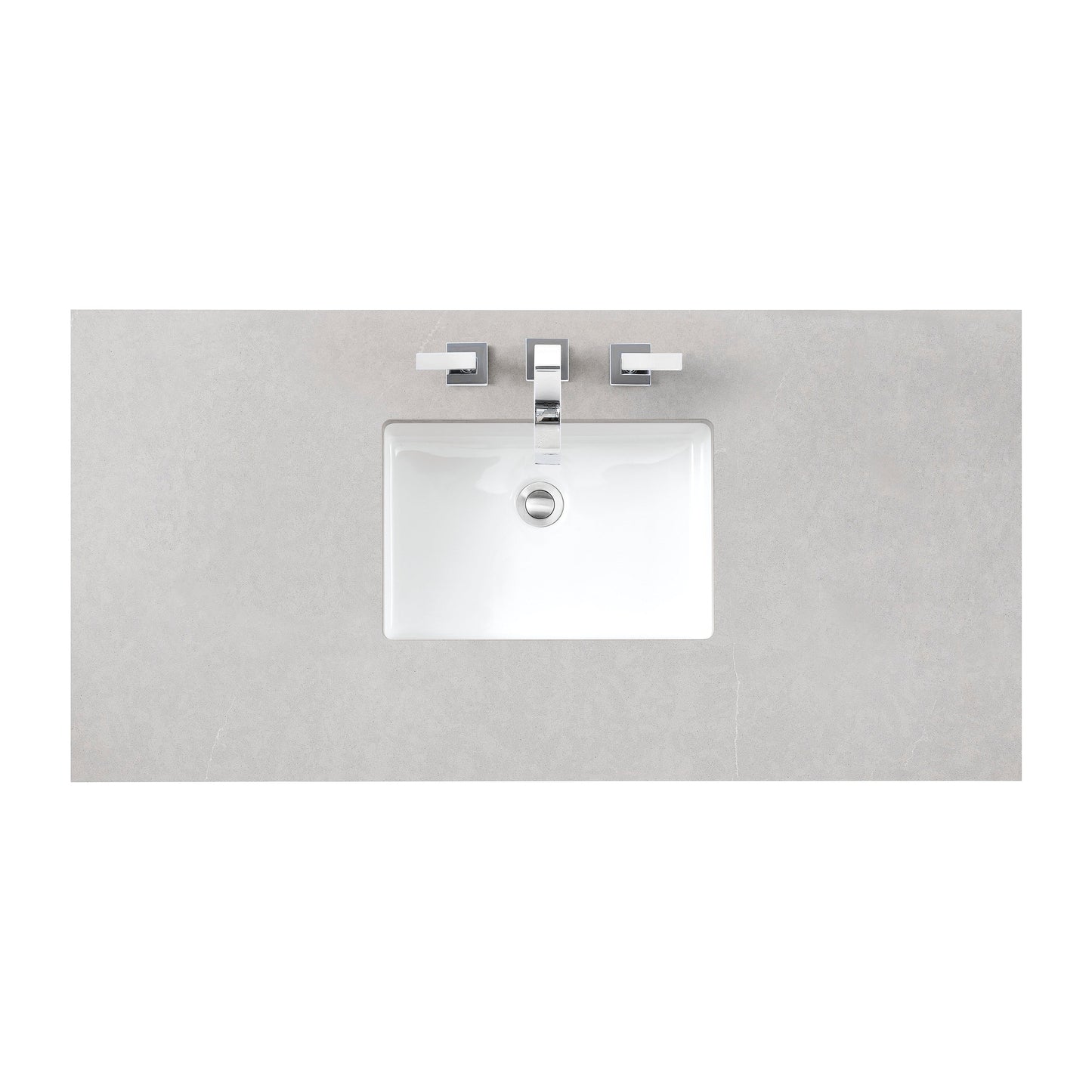 James Martin Vanities Brittany 48" Urban Gray Single Vanity With 3cm Eternal Serena Quartz Top