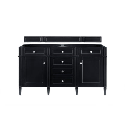 James Martin Vanities Brittany 60" Black Onyx Double Vanity