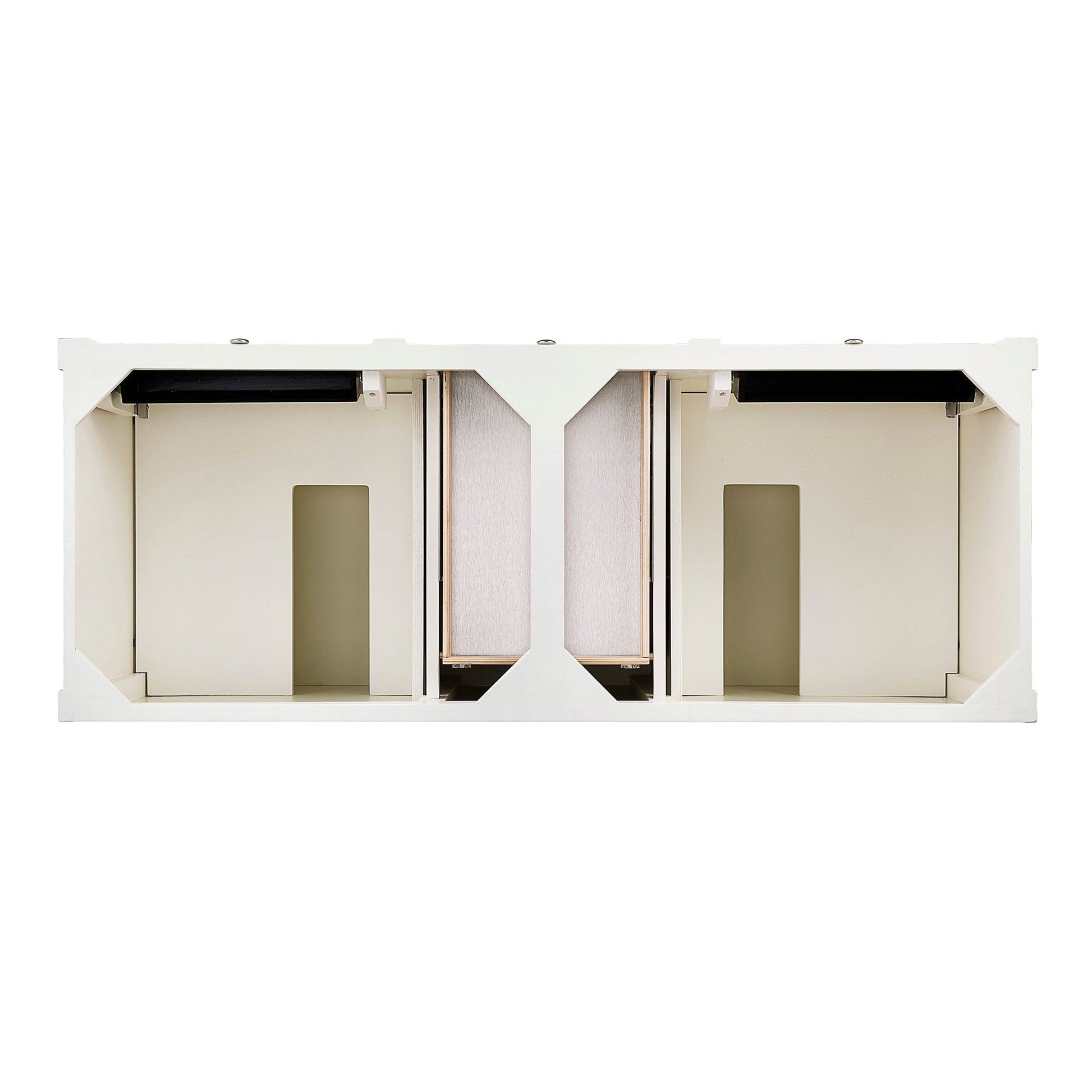 James Martin Vanities Brittany 60" Bright White Double Vanity