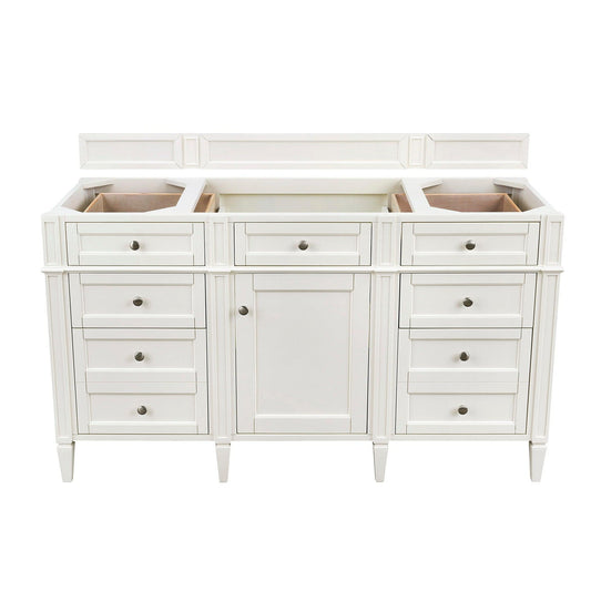 James Martin Vanities Brittany 72" Bright White Double Vanity