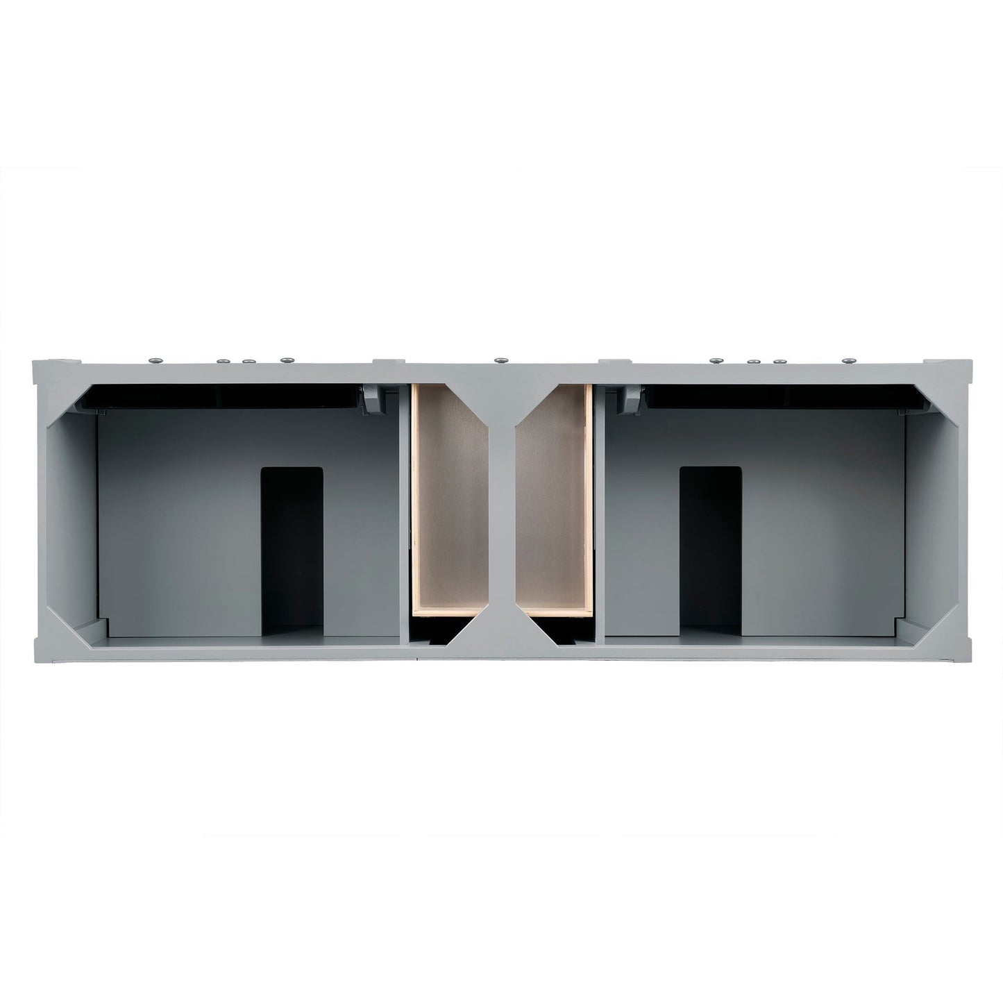 James Martin Vanities Brittany 72" Urban Gray Double Vanity