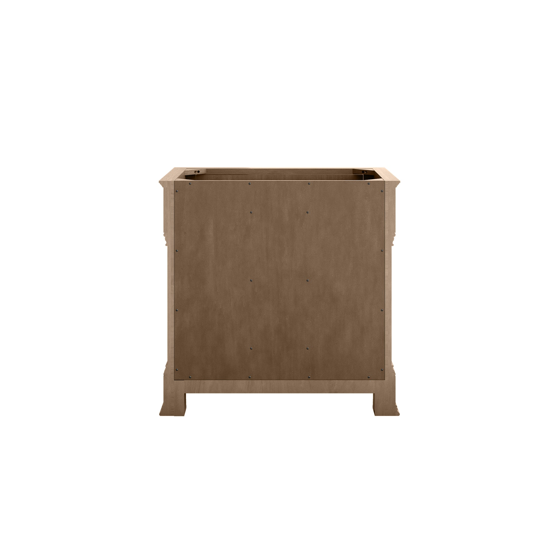 James Martin Vanities Brookfield 36" Pecan Single Vanity With 3cm Ethereal Noctis Silestone Top