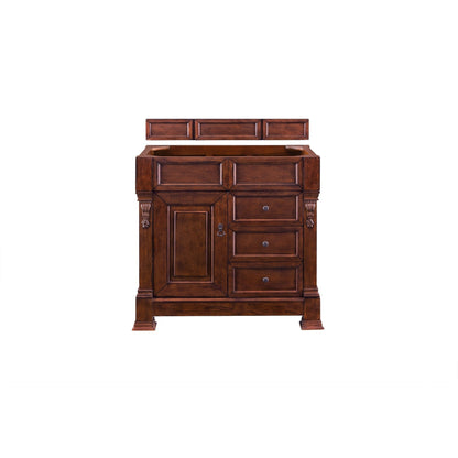 James Martin Vanities Brookfield 36" Warm Cherry Single Vanity