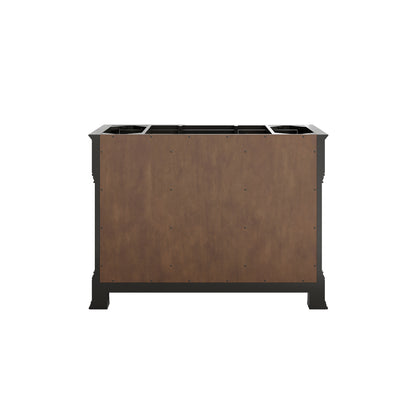 James Martin Vanities Brookfield 48" Black Onyx Single Vanity With 3cm Lime Delight Silestone Top