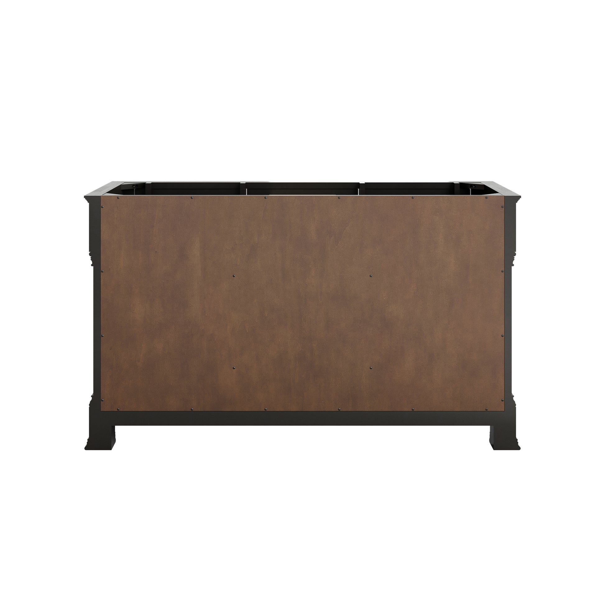 James Martin Vanities Brookfield 60" Black Onyx Double Vanity With 3cm Eternal Jasmine Pearl Silestone Top