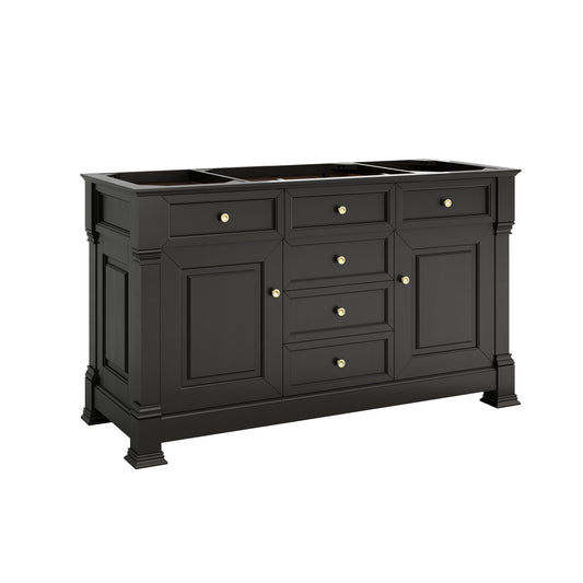 James Martin Vanities Brookfield 60" Black Onyx Single Vanity