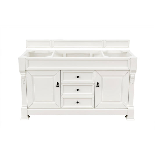 James Martin Vanities Brookfield 60" Bright White Single Vanity